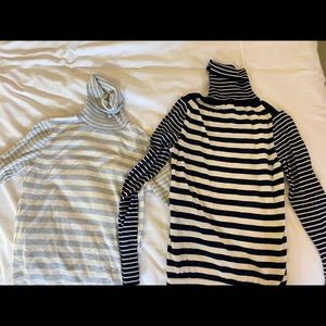 Banana Republic cotton/ cashmere Turtle Necks